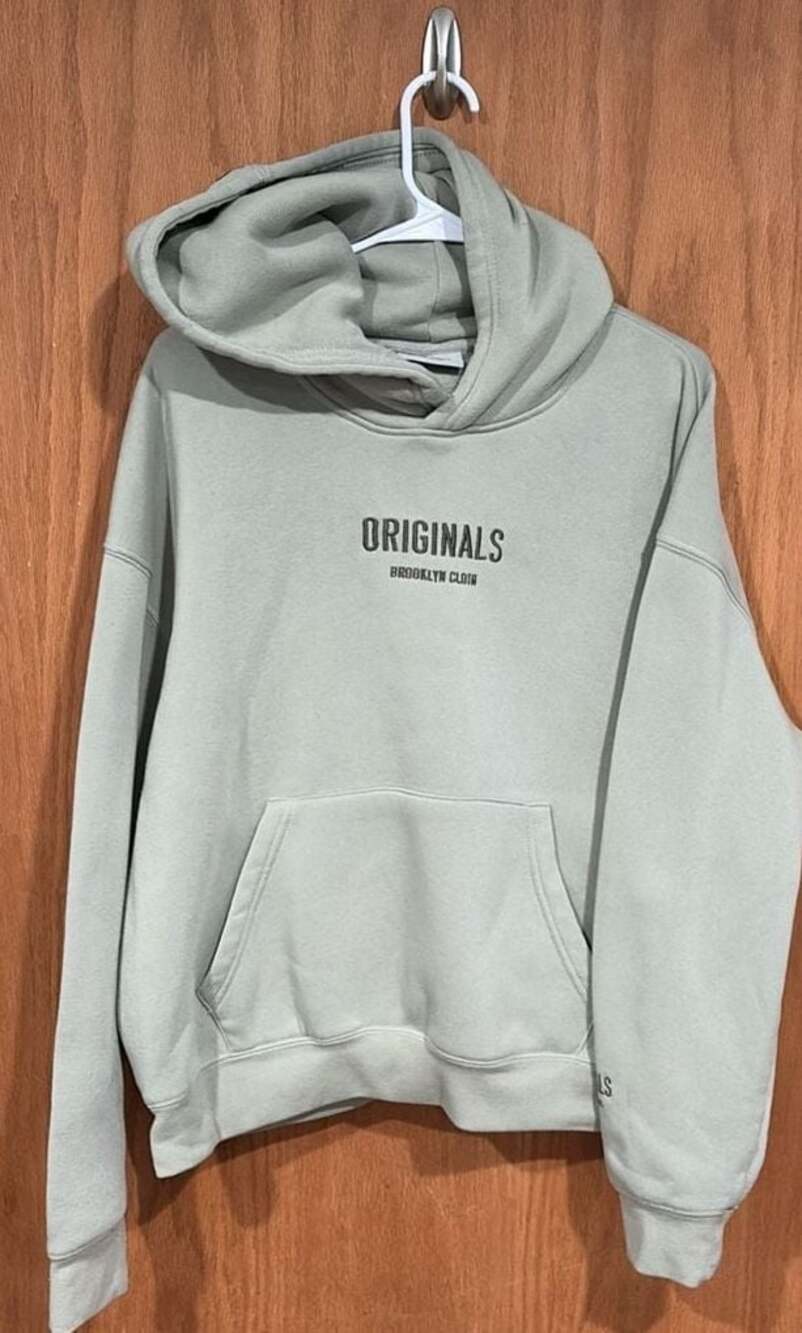 Brooklyn Cloth Originals Sage Green Fleece Hoodie